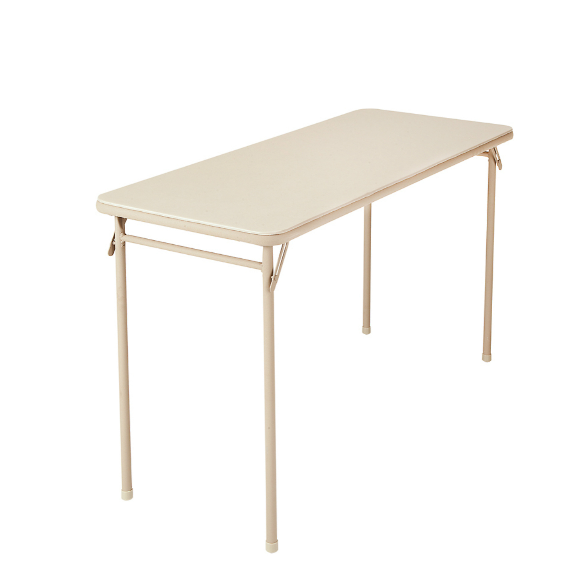 Cosco, 20in. x 48in. Vinyl Top Serving Folding Table, Height 28 in, Width 20 in, Length 48 in, Model# 14341ANT1E